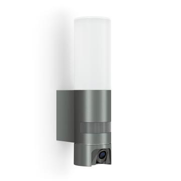 Steinel Projecteur LED extérieur avec caméra de surveillance XLED CAM 1 SC,  interphone, détecteur de mouvement infrarouge 180°, 21 W : :  High-Tech