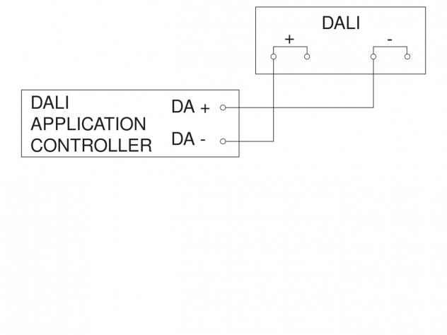  IS 3360 DALI-2 Input Device - op de muur rond
